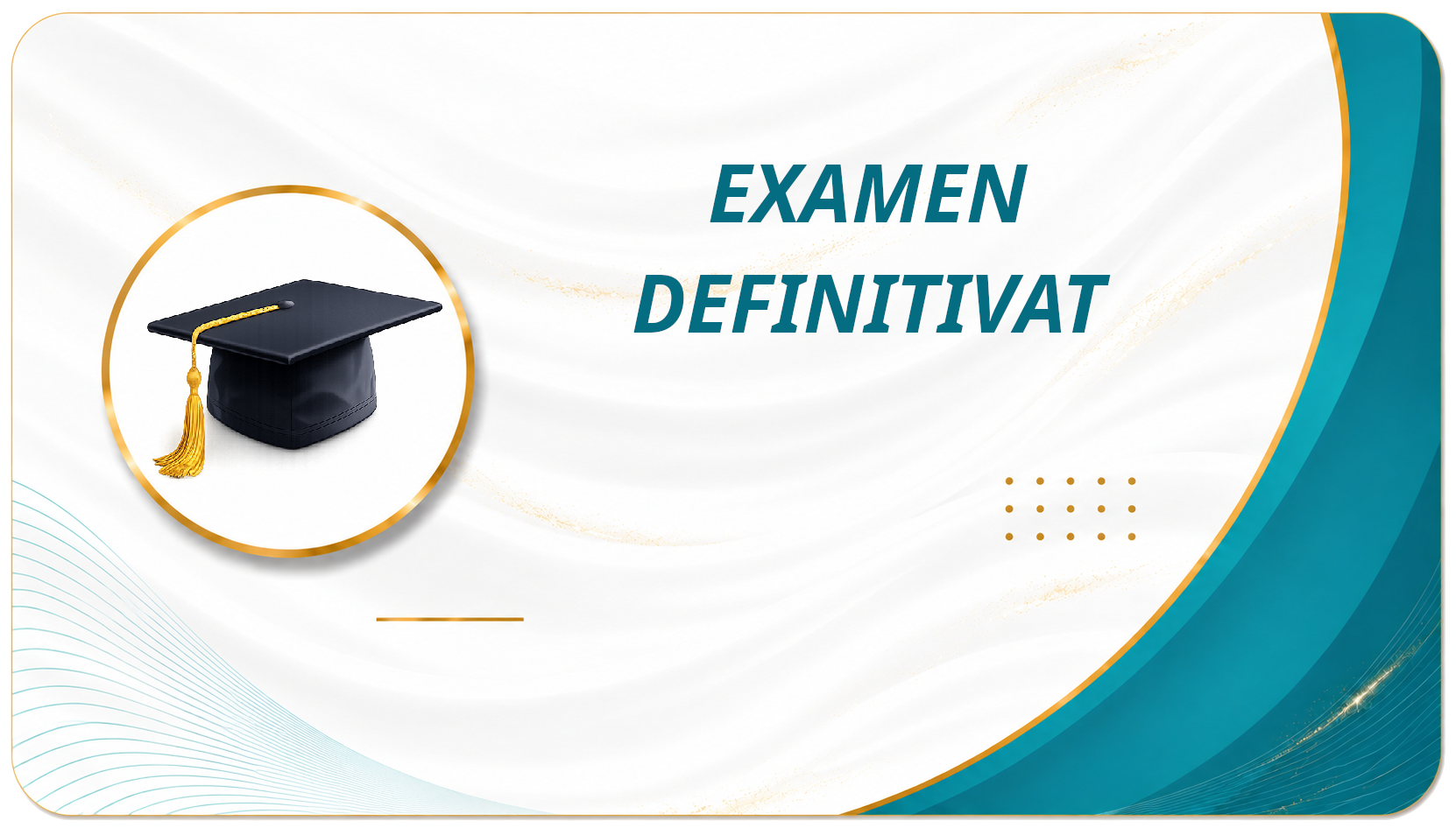 Examen Definitivat